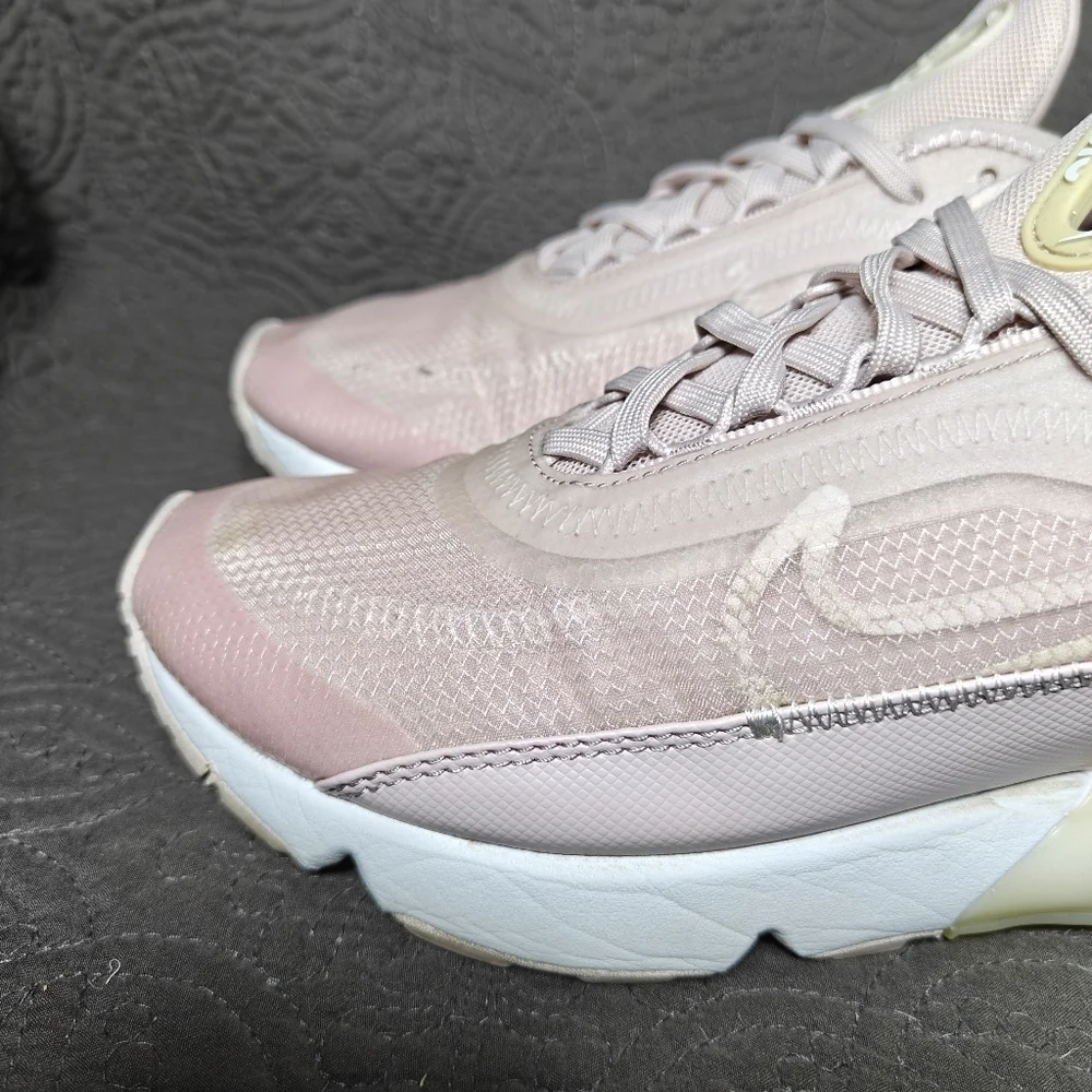 Nike Air Max 2090 women's shoe in the Barely Rose Silver White Sneaker Women’s 8